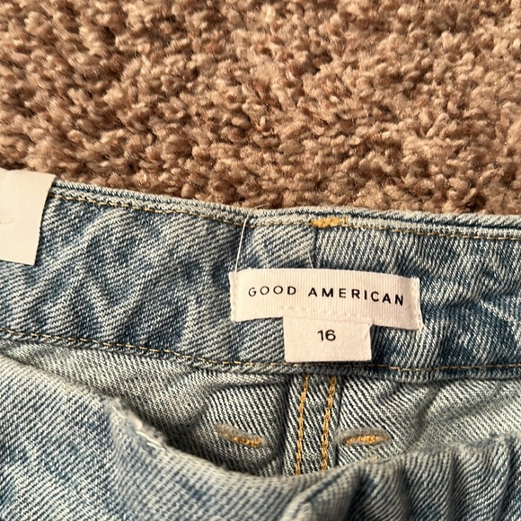 Good American Good Boy Jeans size 16 NWT - Picture 3 of 10